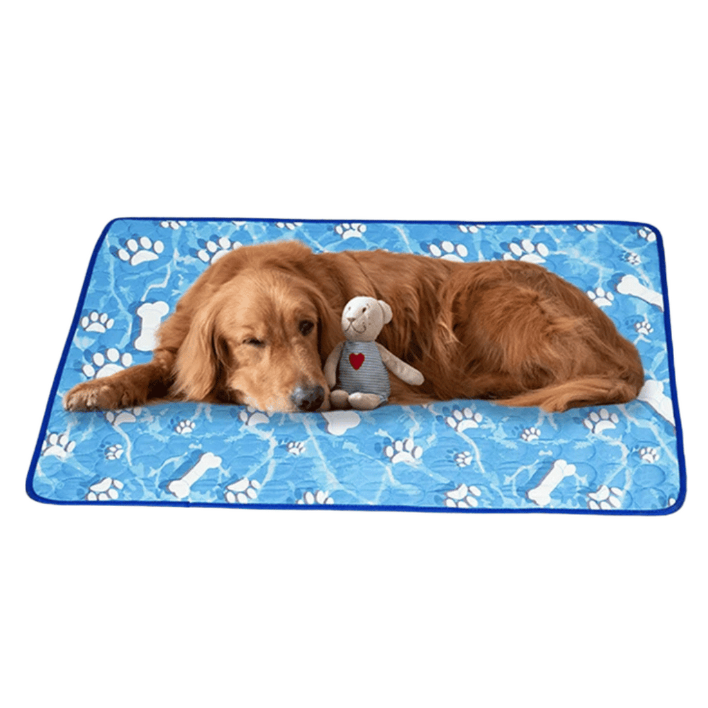 Tapis de Refroidissement en Soie Glacée | Tapis Auto-Rafraîchissant pour Chiens et Chats