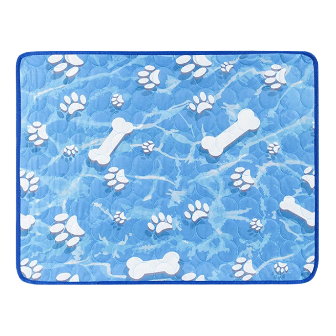 Tapis de Refroidissement en Soie Glacée | Tapis Auto-Rafraîchissant pour Chiens et Chats