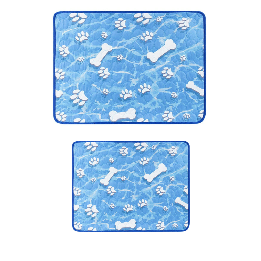 Tapis de Refroidissement en Soie Glacée | Tapis Auto-Rafraîchissant pour Chiens et Chats
