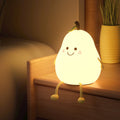 Lampe de nuit en forme de poire avec réglage de la lumière
