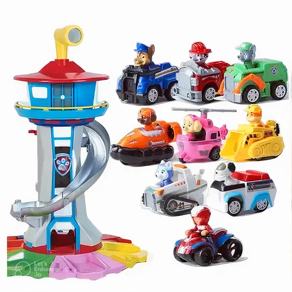 Paw Patrol Tour de Jeu | Jouet Innovant et Durable pour Enfants