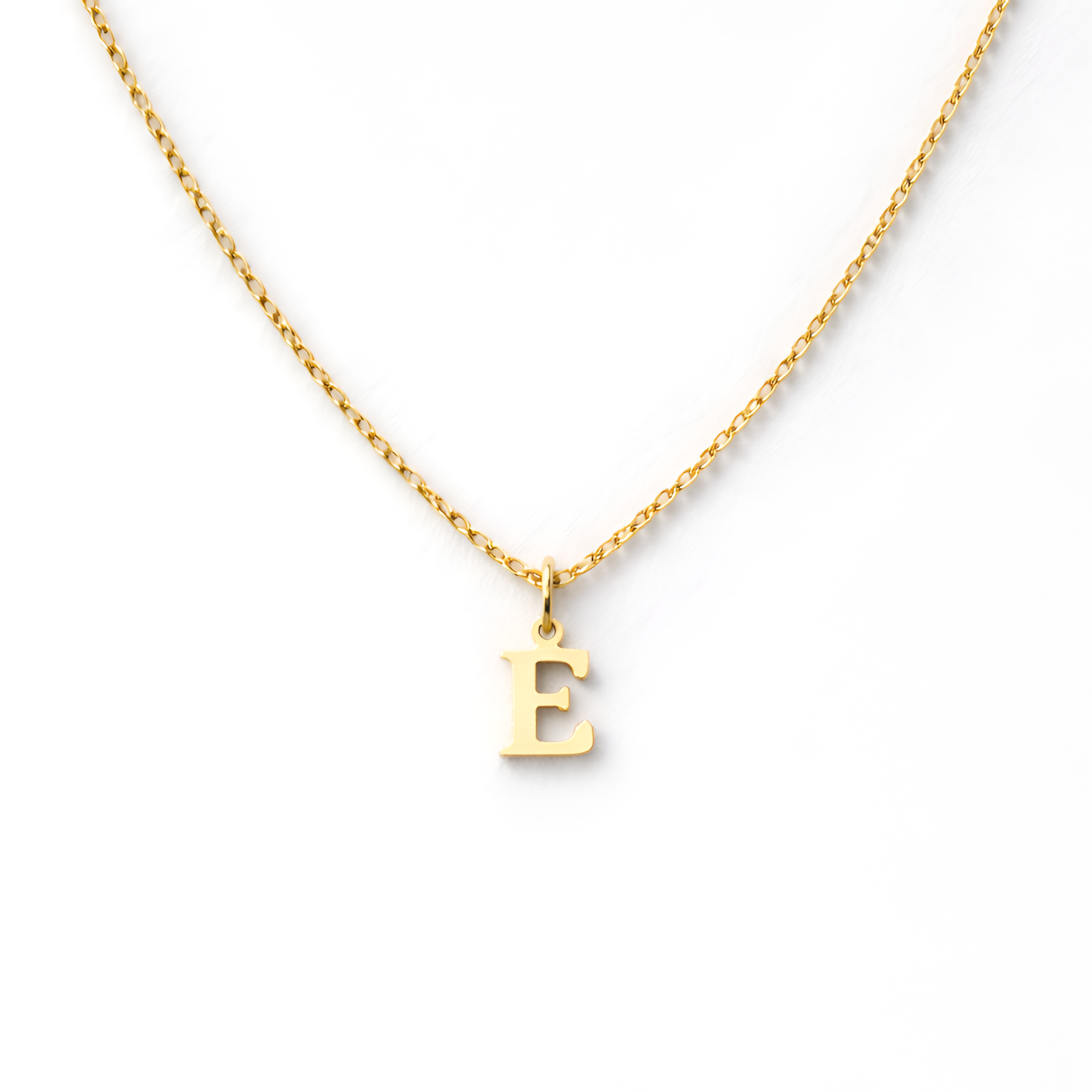 Casey - Collier minimaliste avec initiale pour femme
