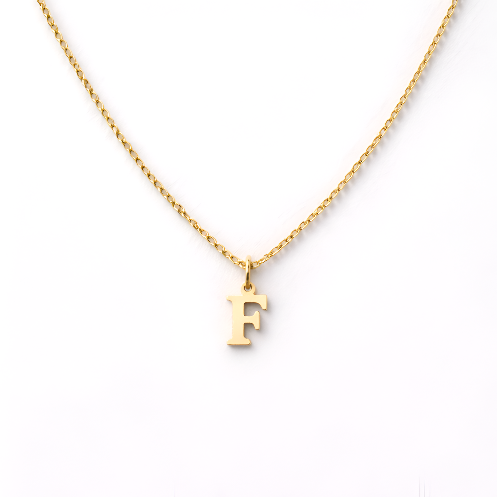 Casey - Collier minimaliste avec initiale pour femme