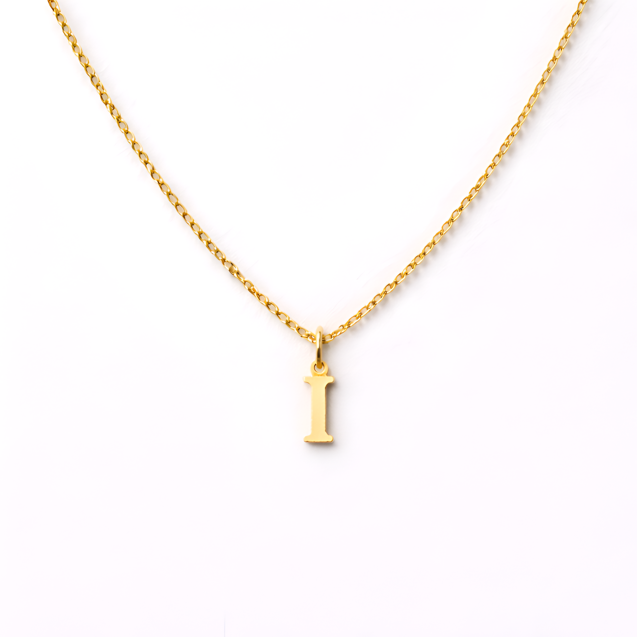 Casey - Collier minimaliste avec initiale pour femme