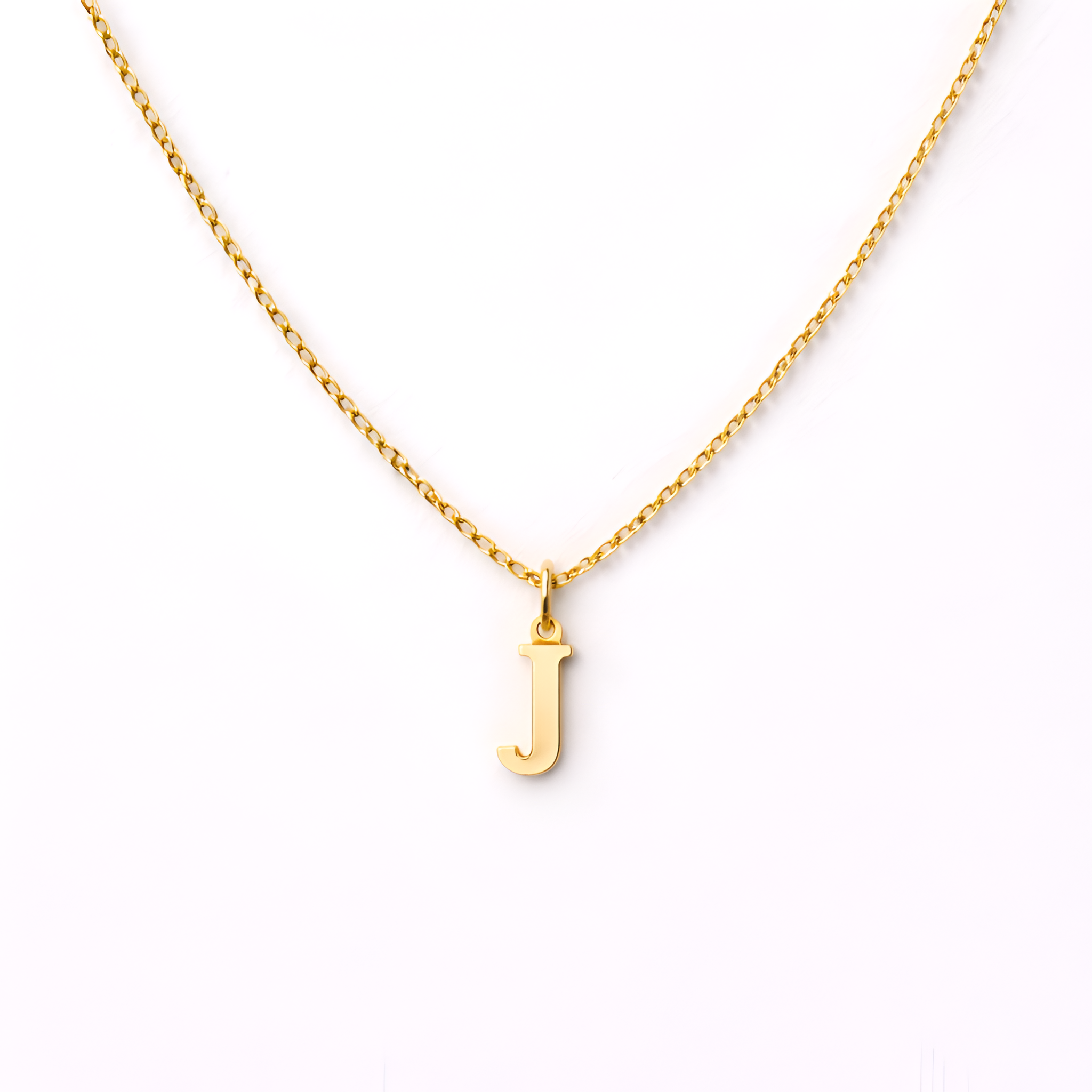 Casey - Collier minimaliste avec initiale pour femme