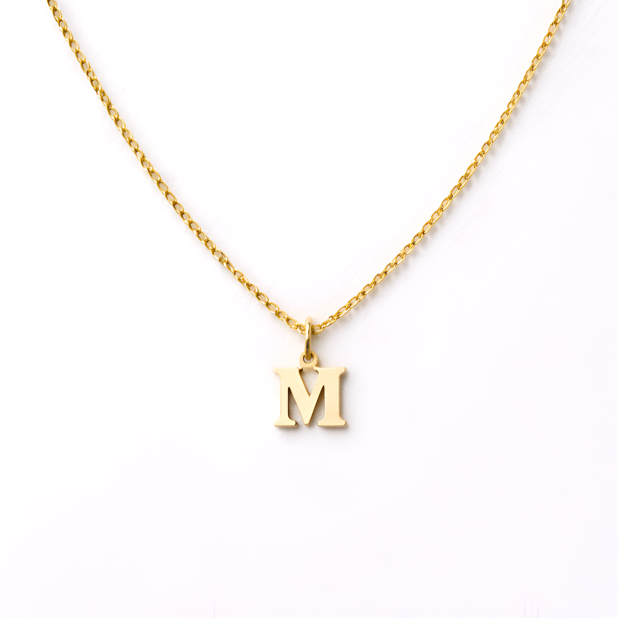 Casey - Collier minimaliste avec initiale pour femme