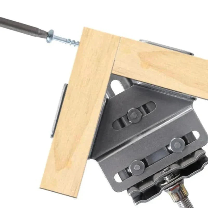 Pince à angle 90° pour joints en bois précis