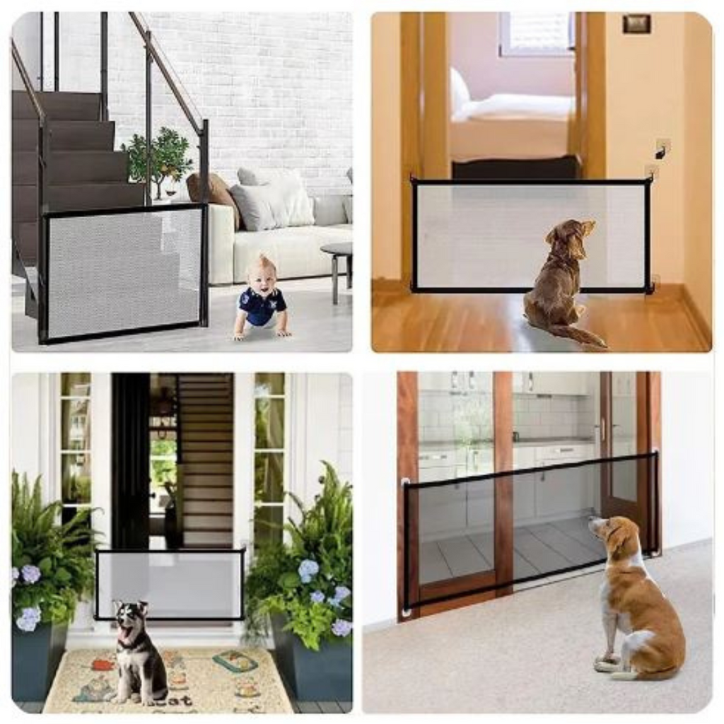 MagicGate - Barrière de sécurité pour animaux de compagnie portable
