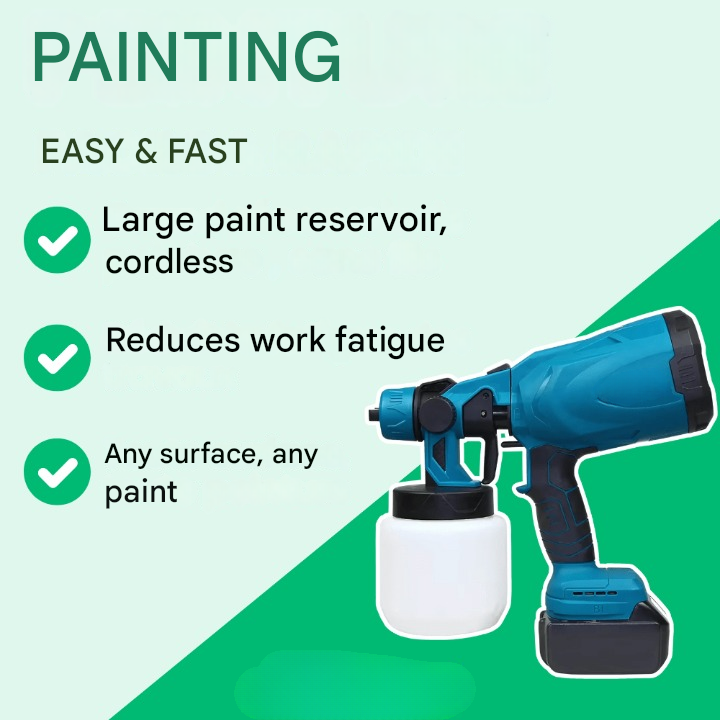 Pistolet à peinture électrique sans fil – VeloPro