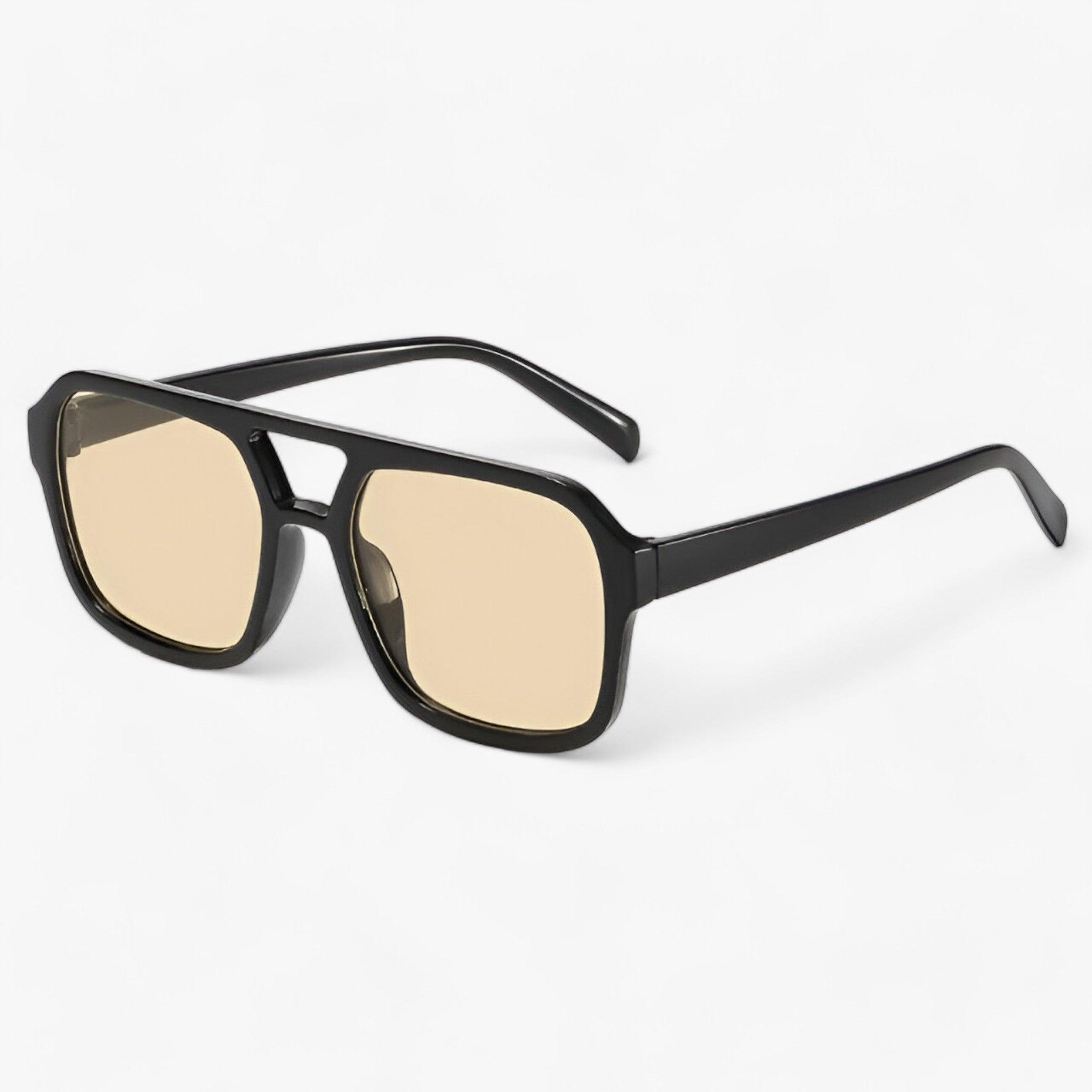 Lunettes de soleil carrées vintage avec protection UV400
