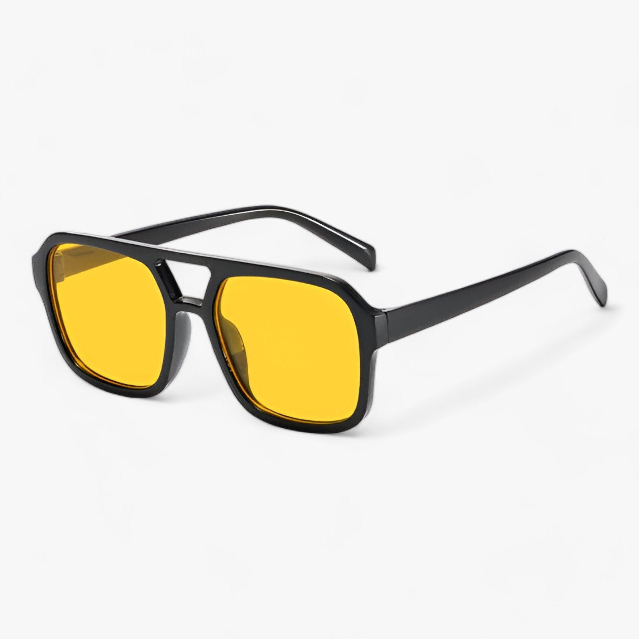 Lunettes de soleil carrées vintage avec protection UV400