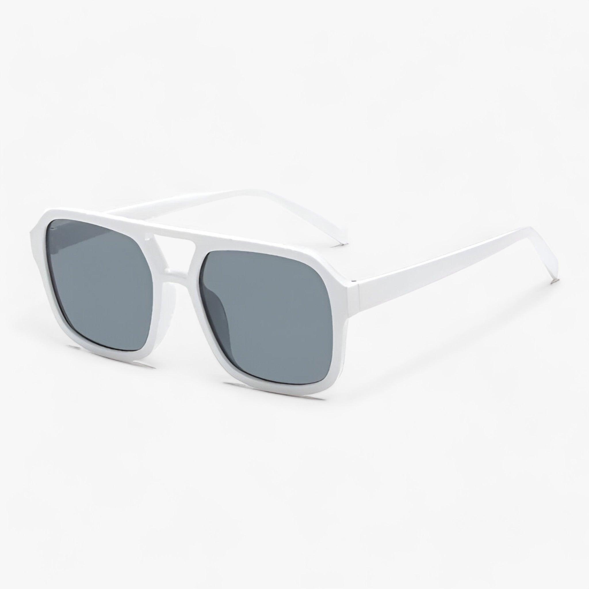 Lunettes de soleil carrées vintage avec protection UV400