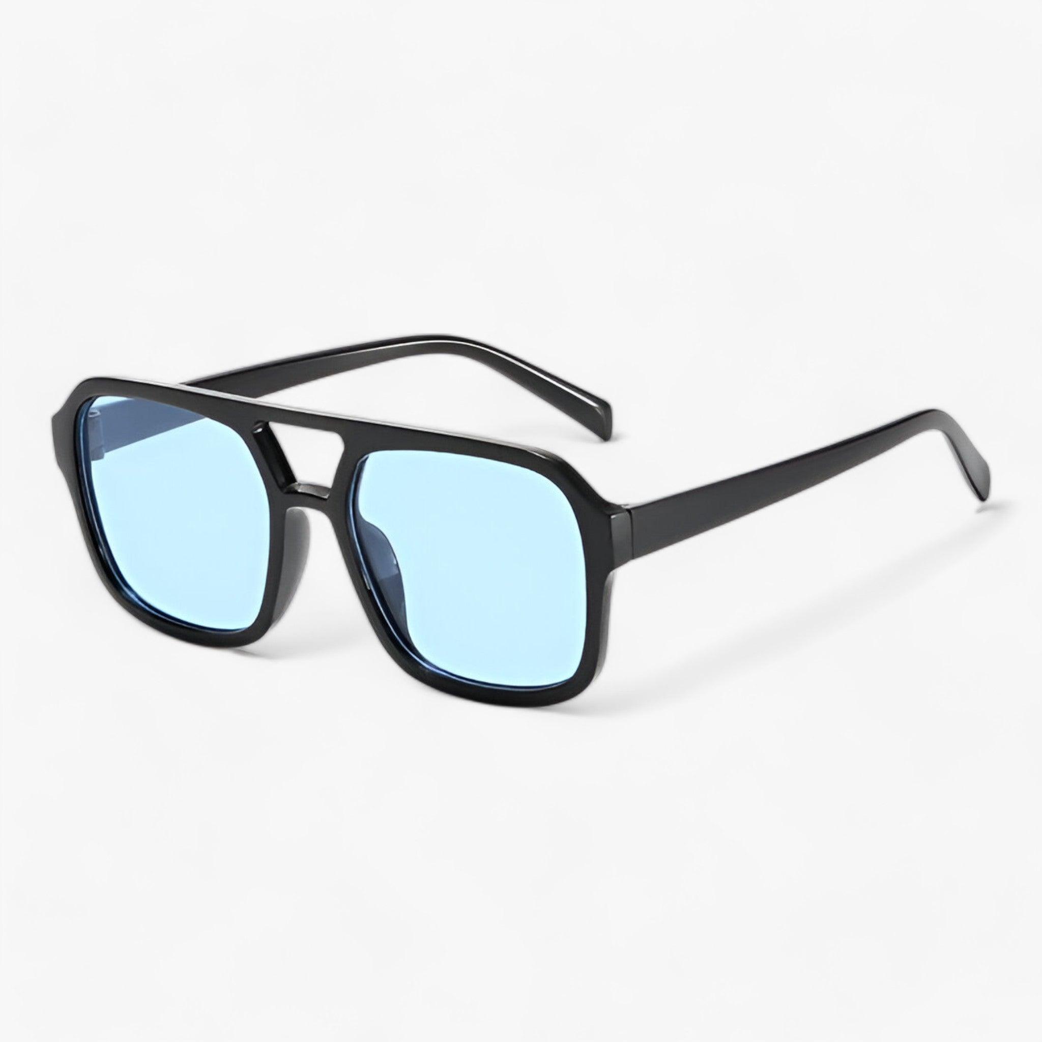 Lunettes de soleil carrées vintage avec protection UV400