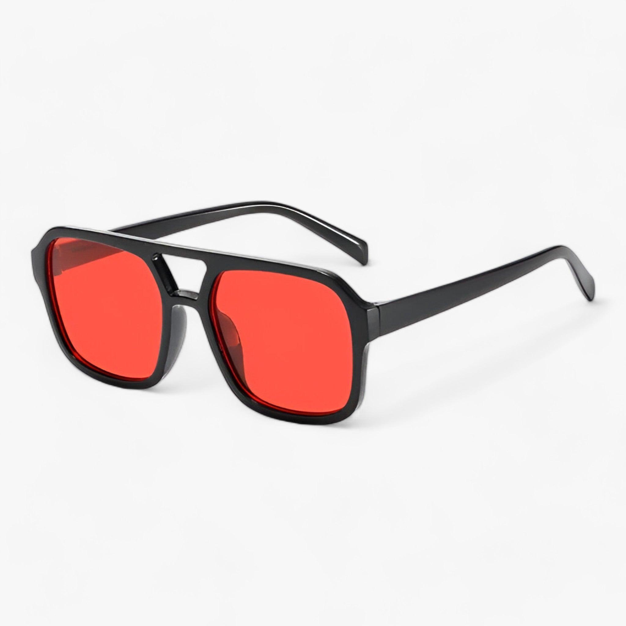 Lunettes de soleil carrées vintage avec protection UV400