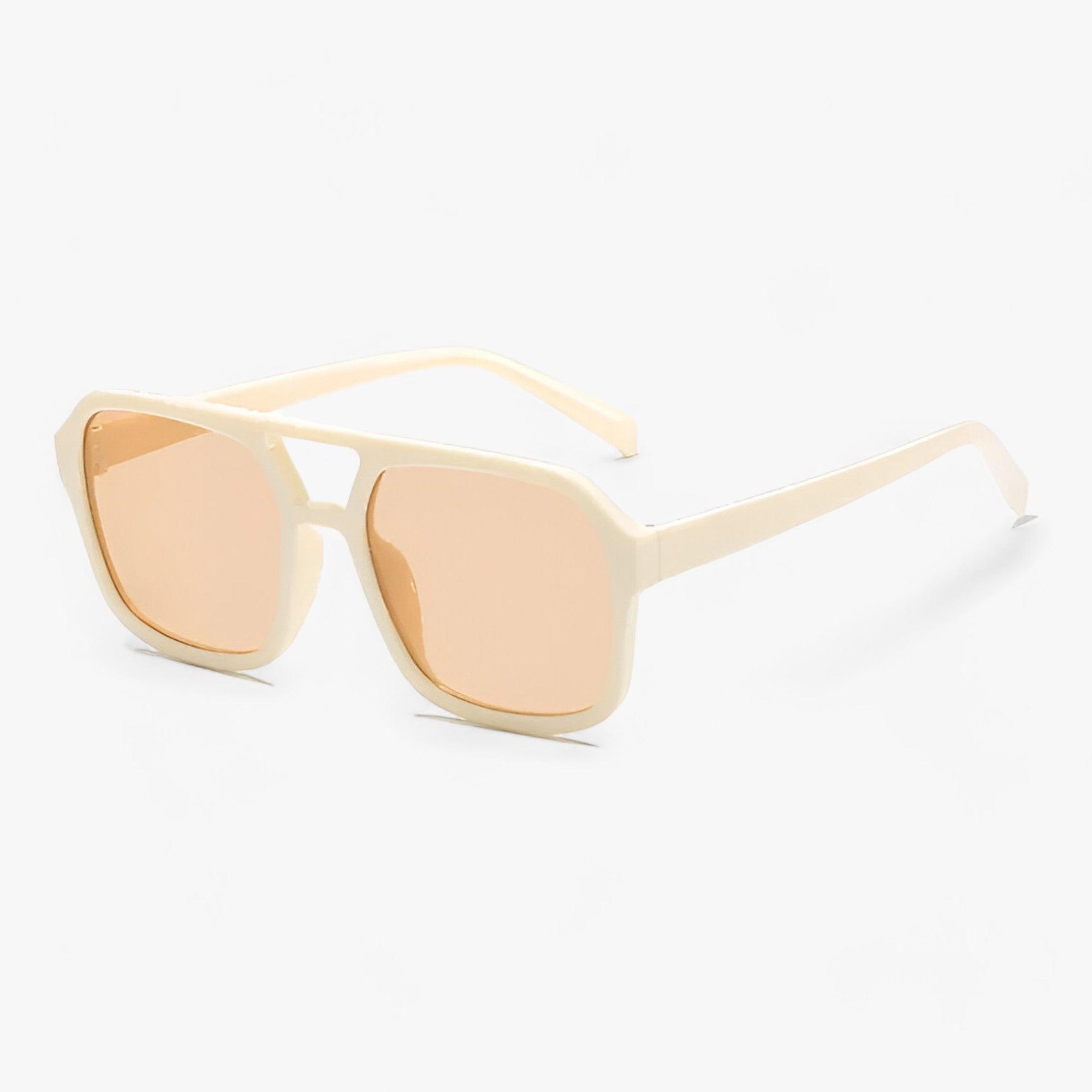 Lunettes de soleil carrées vintage avec protection UV400