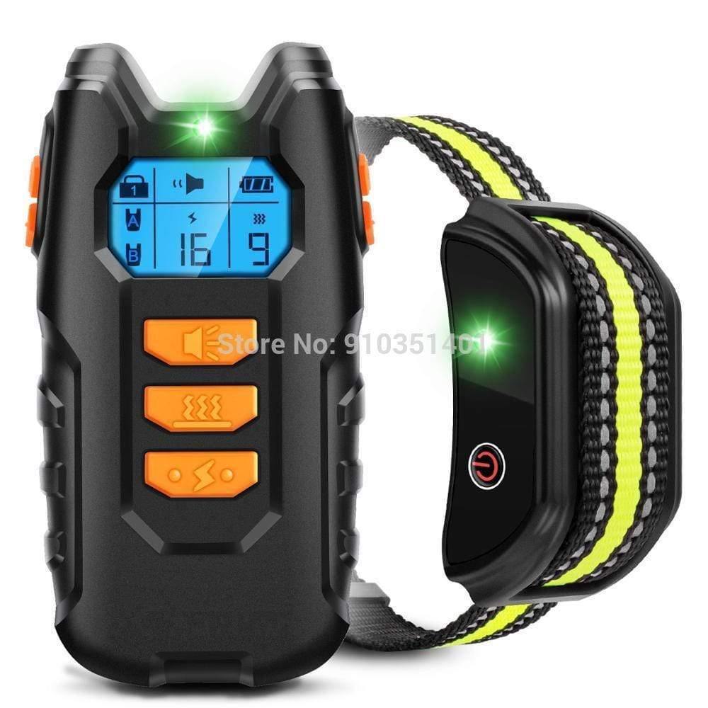 Dogreat Collier de Dressage Électrique pour Chien avec Télécommande Étanche Rechargeable pour Toutes Tailles Vibration Stop Aboyer Colliers