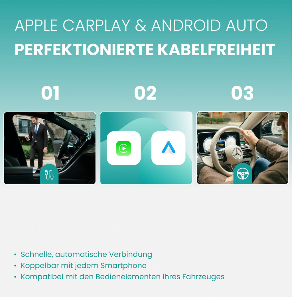 Adaptateur Play2Video Ultra Wireless CarPlay/Android Auto Tout-en-un