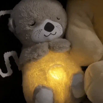 Teddy Aeroflux Soulagement Battement de Cœur - Peluche Lumineuse Respirante