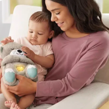 Teddy Aeroflux Soulagement Battement de Cœur - Peluche Lumineuse Respirante