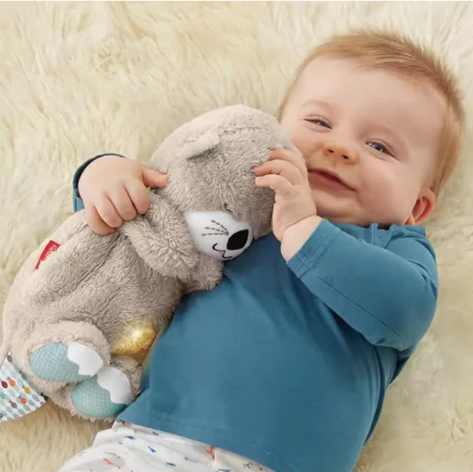 Teddy Aeroflux Soulagement Battement de Cœur - Peluche Lumineuse Respirante