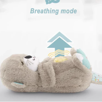 Teddy Aeroflux Soulagement Battement de Cœur - Peluche Lumineuse Respirante