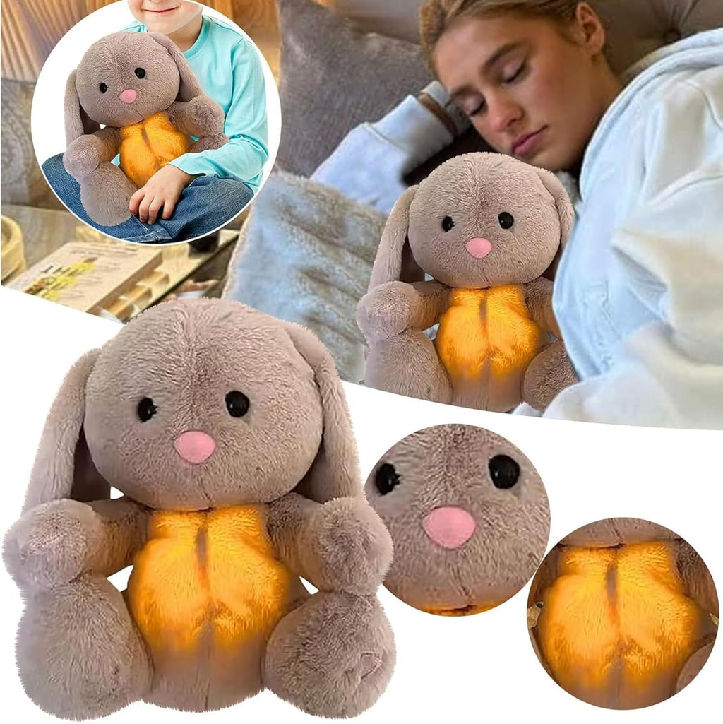 Teddy Aeroflux Soulagement Battement de Cœur - Peluche Lumineuse Respirante