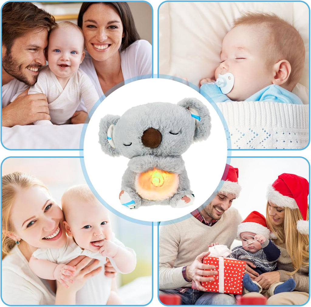 Teddy Aeroflux Soulagement Battement de Cœur - Peluche Lumineuse Respirante