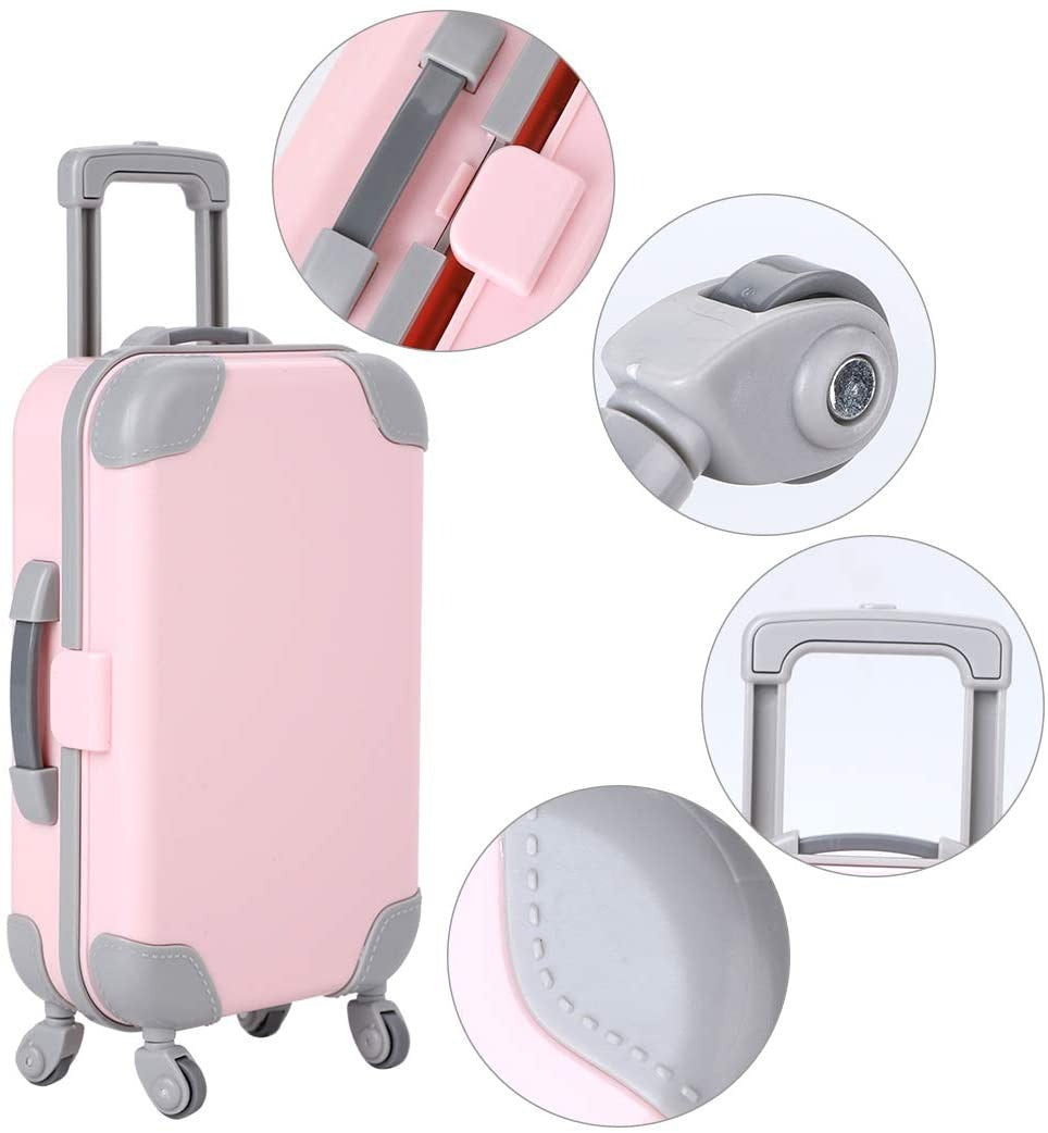 Valise de Voyage Légère pour Poupée – Accessoire Durable de 13,5 cm