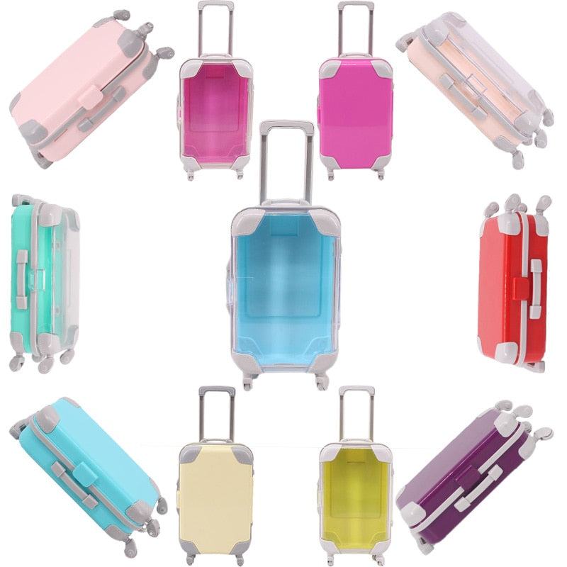 Valise de Voyage Légère pour Poupée – Accessoire Durable de 13,5 cm