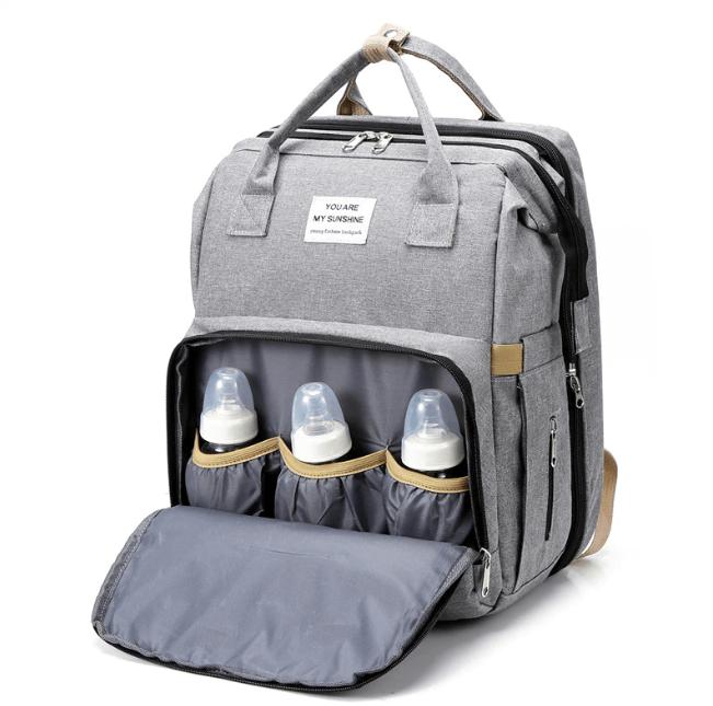 Lit de voyage portable pour bébé et station de change pour parents