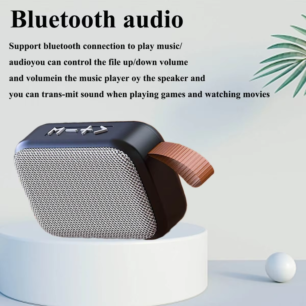 HAUT-PARLEUR BLUETOOTH PORTABLE - ENCEINTE MUSICALE 3D STEREO AVEC SON HIFI