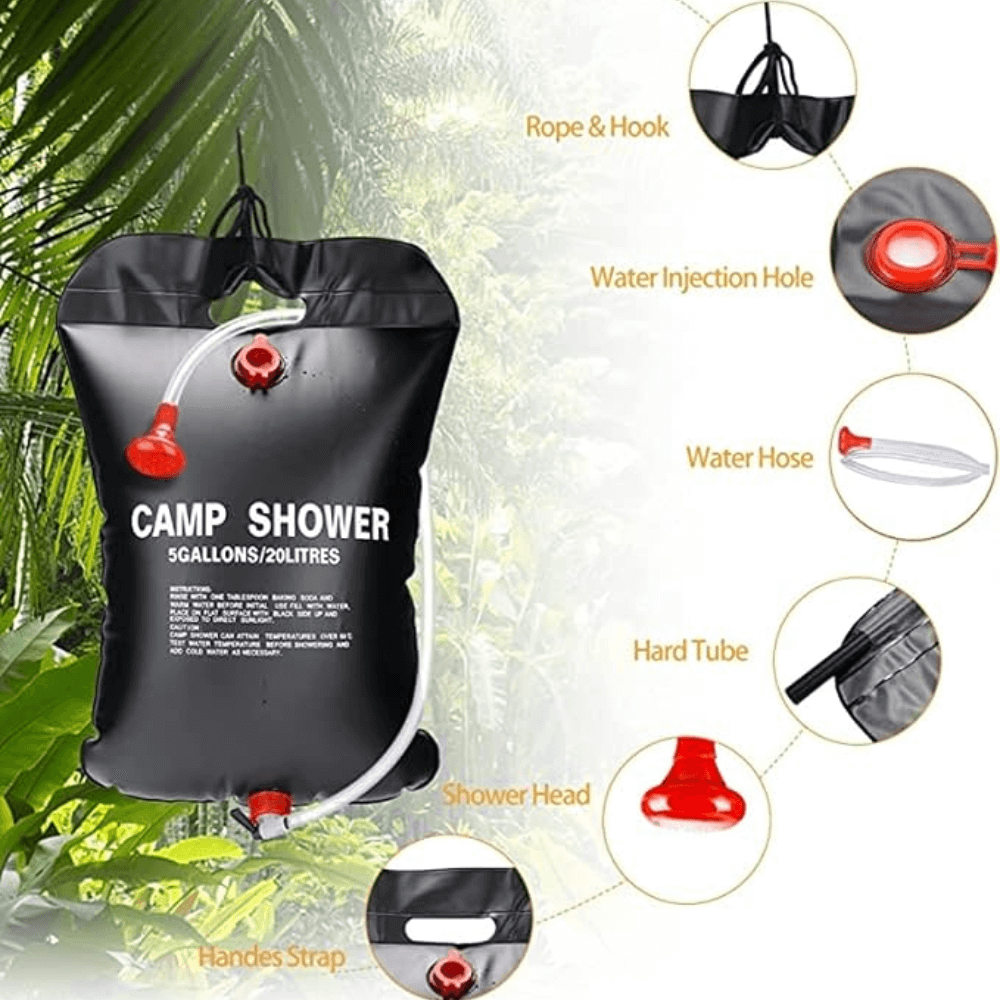 Douche de camping portable 20L