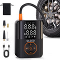 Pompe à Pneus Portable - Compresseur d'Air de 18000mAh pour Voitures et Motos