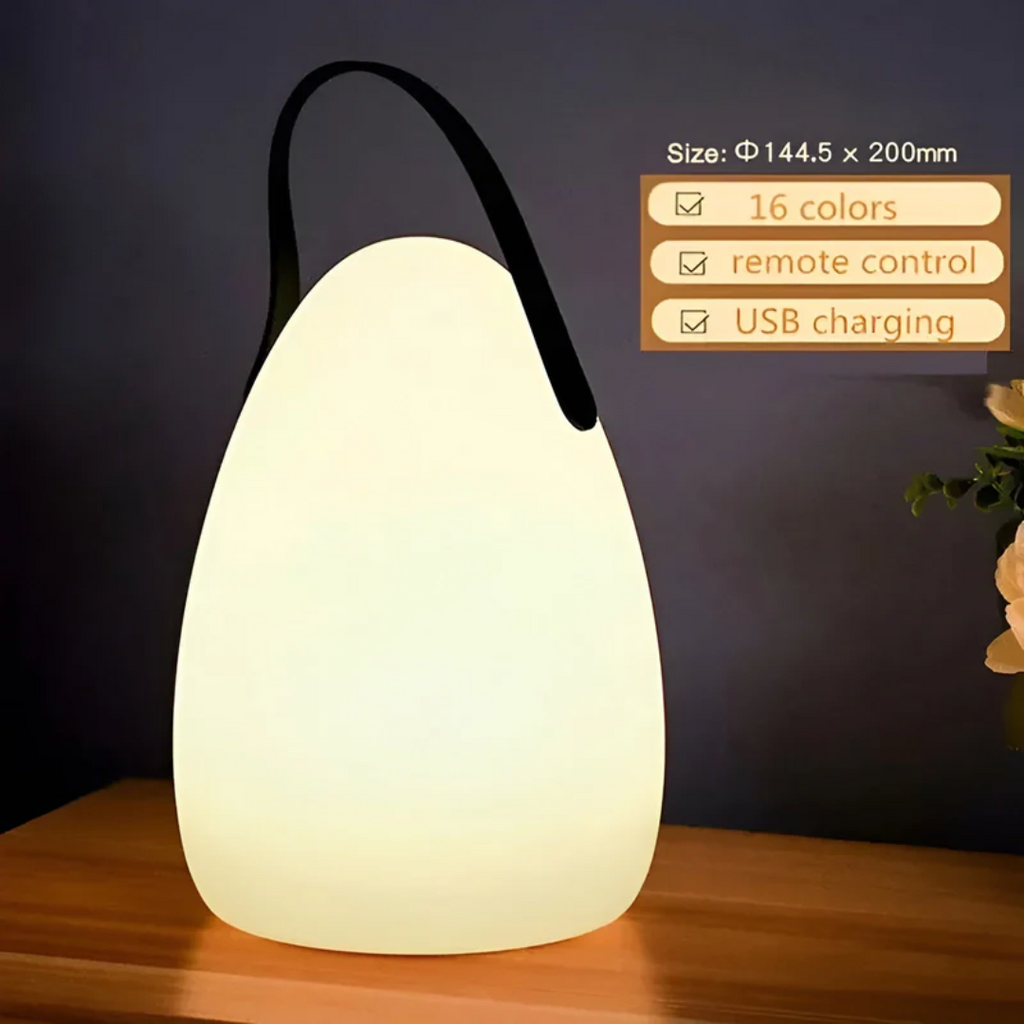 Lampe de Table Sans Fil Étanche Portable - RadianceFlex