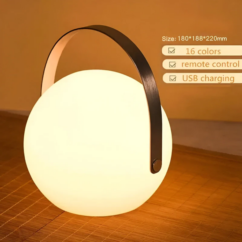 Lampe de Table Sans Fil Étanche Portable - RadianceFlex