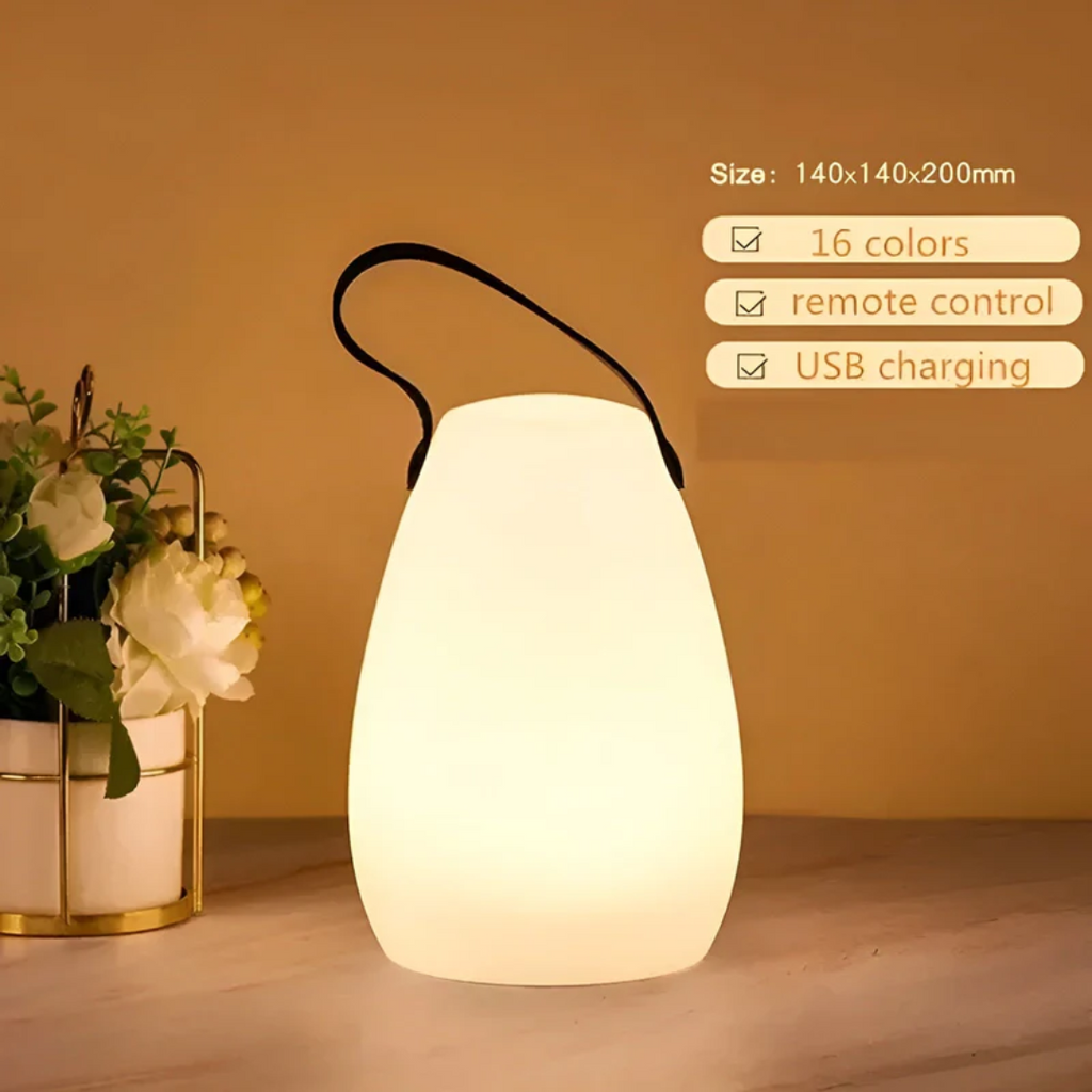 Lampe de Table Sans Fil Étanche Portable - RadianceFlex