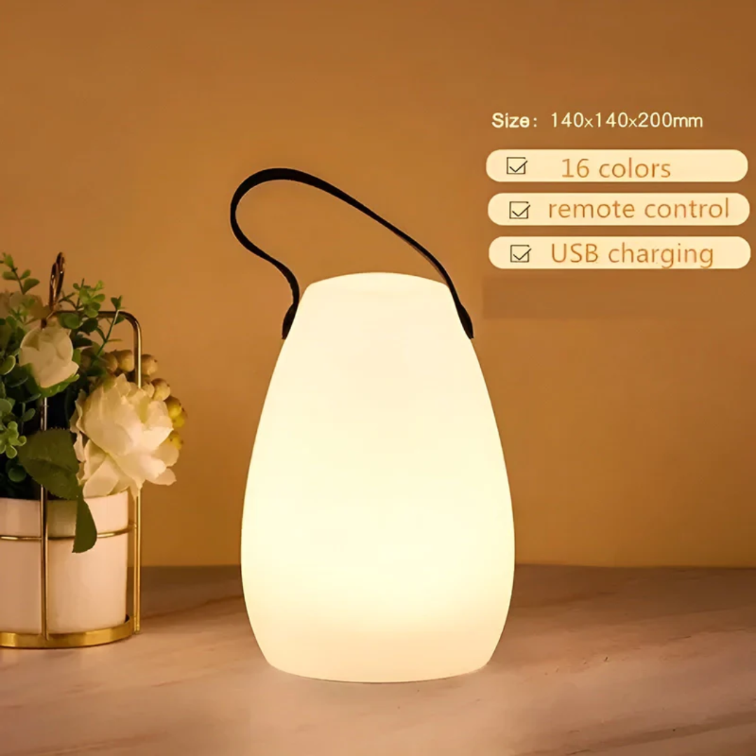 Lampe de Table Sans Fil Étanche Portable - RadianceFlex