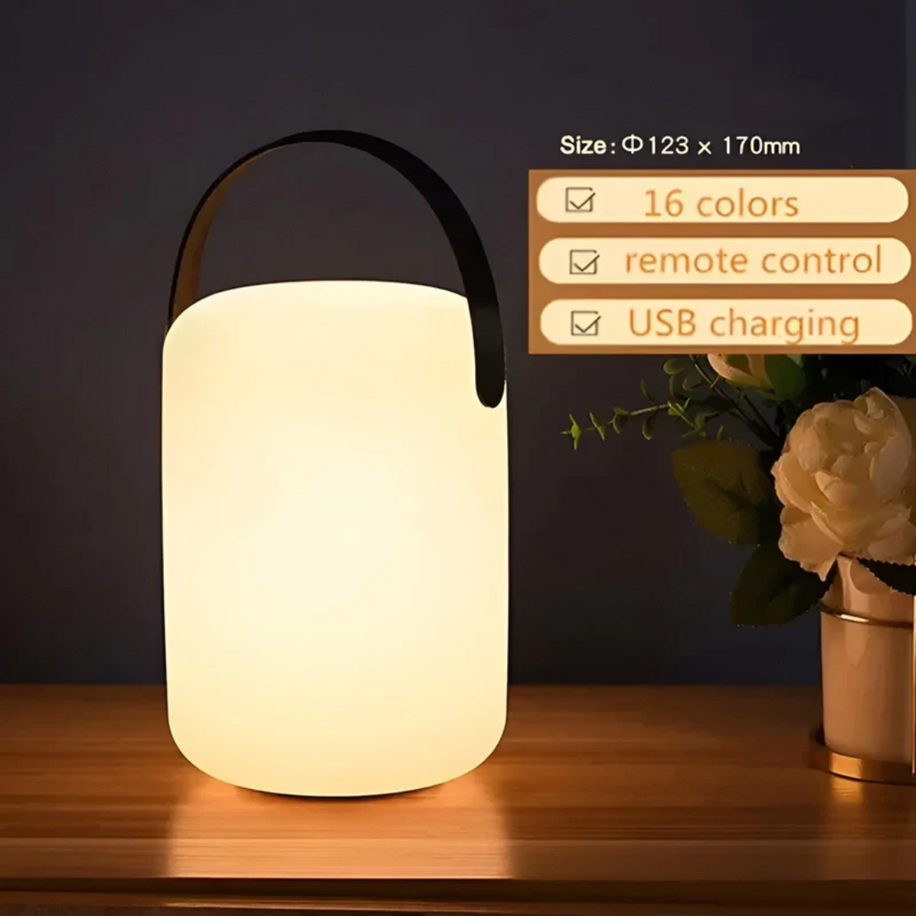 Lampe de Table Sans Fil Étanche Portable - RadianceFlex