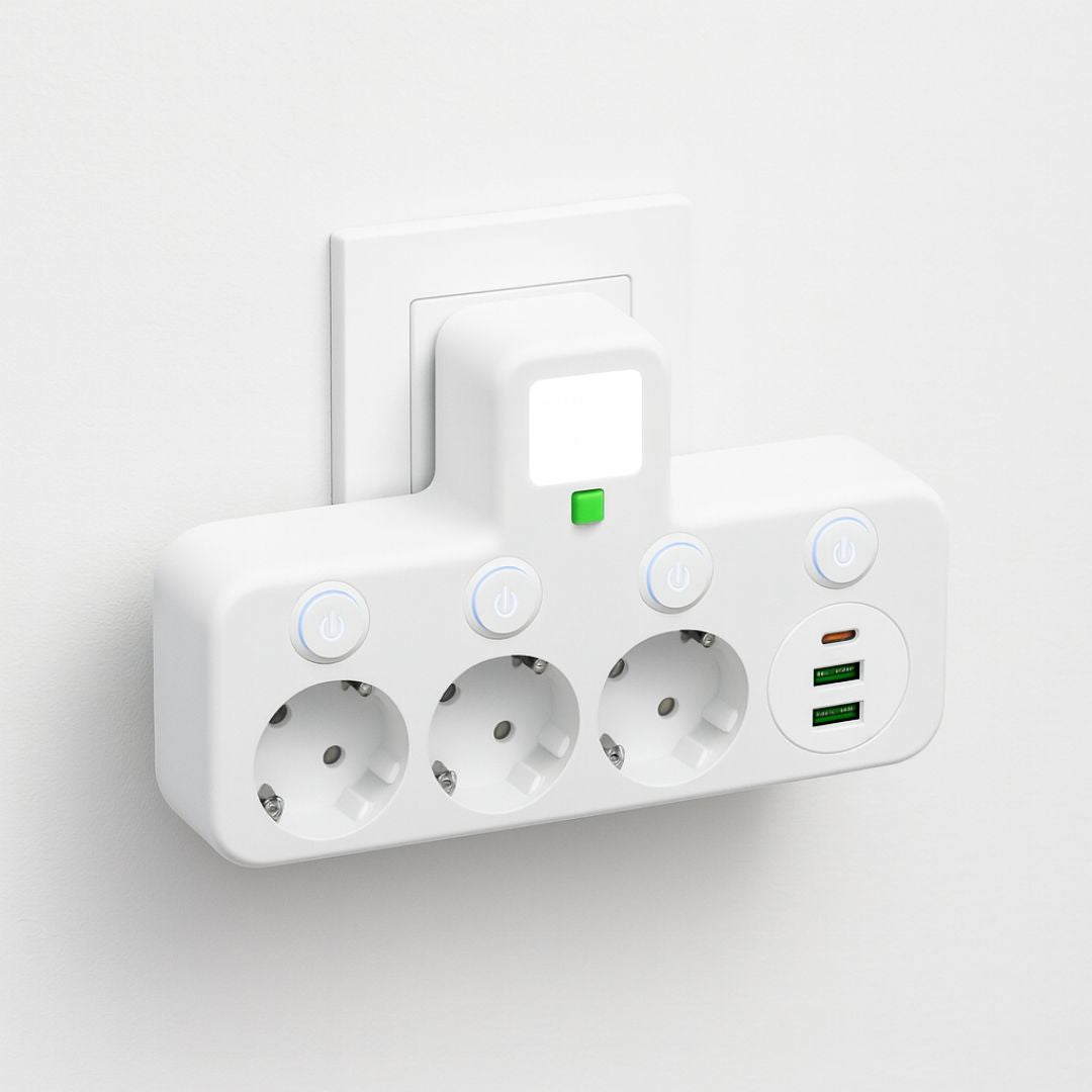Multiprise avec 3 prises | Multiprise avec USB & interrupteur | PowerGrid