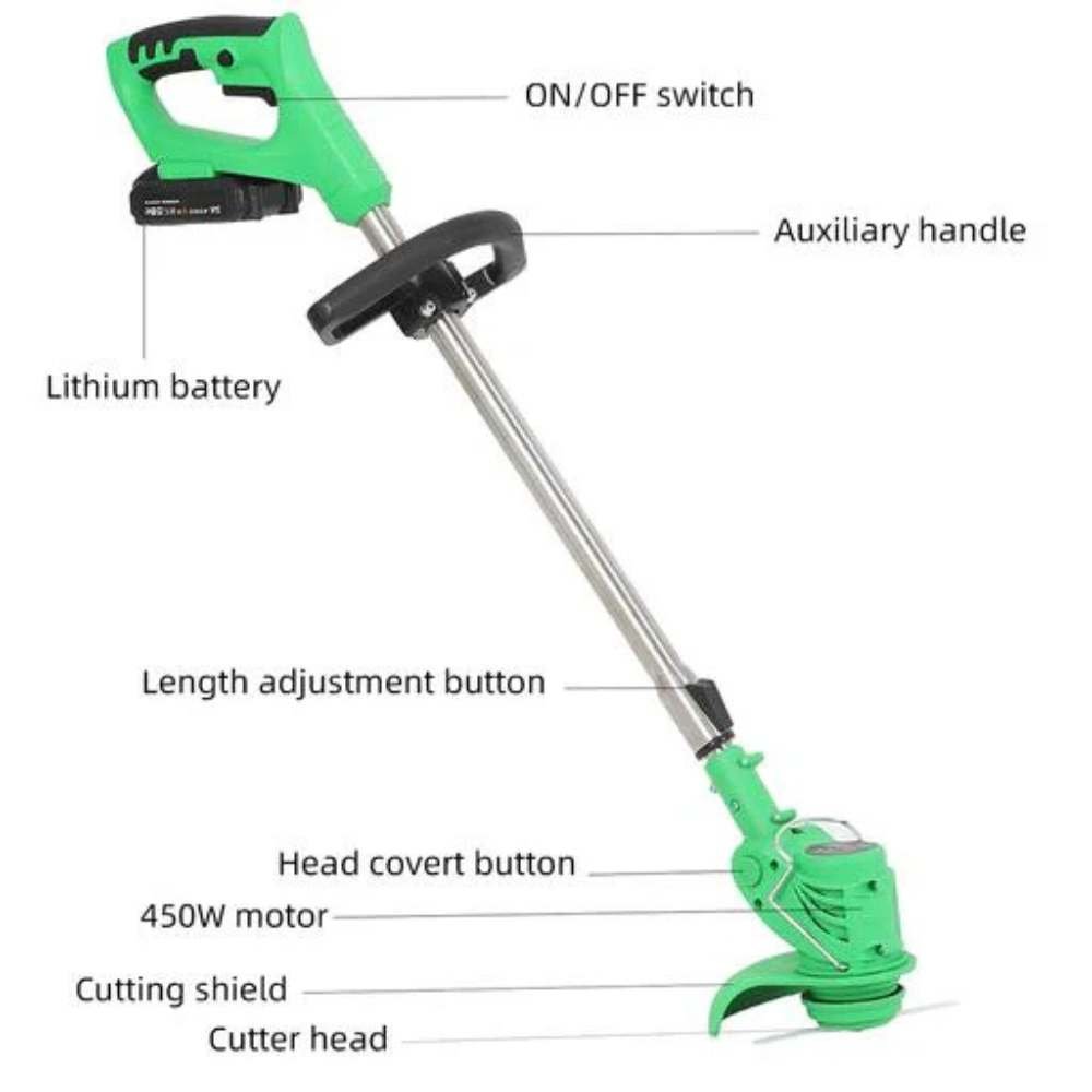 PowerTrim™ | Tondeuse à gazon – Sans fil, légère et précise pour des bordures de jardin parfaites