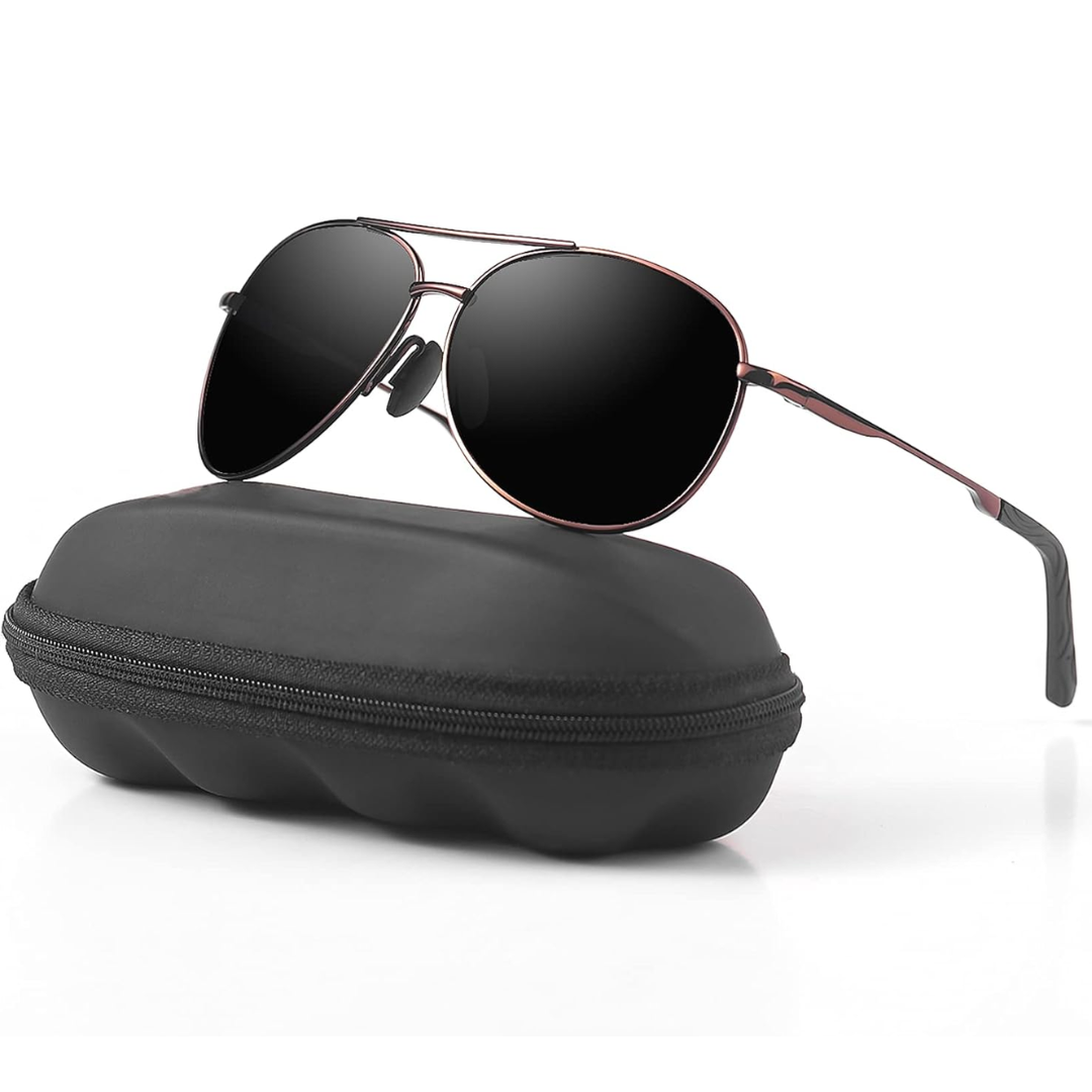 Lunettes de soleil aviateur polarisées Premium - Joey