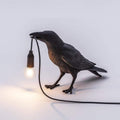 La lampe oiseau corbeau