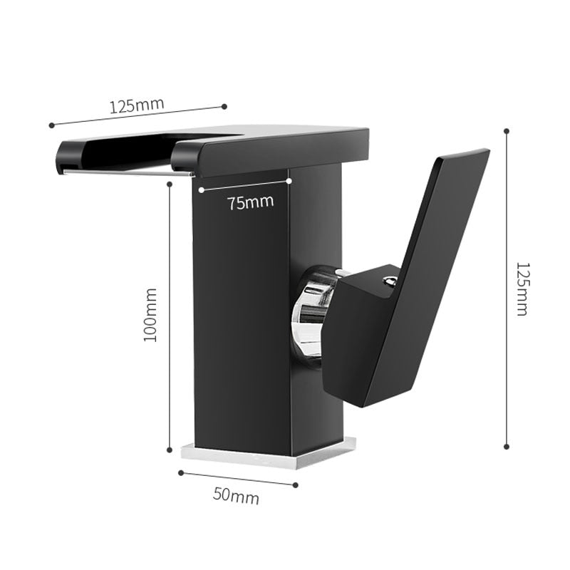 Point fort moderne pour salle de bain – Robinet LED avec éclairage coloré