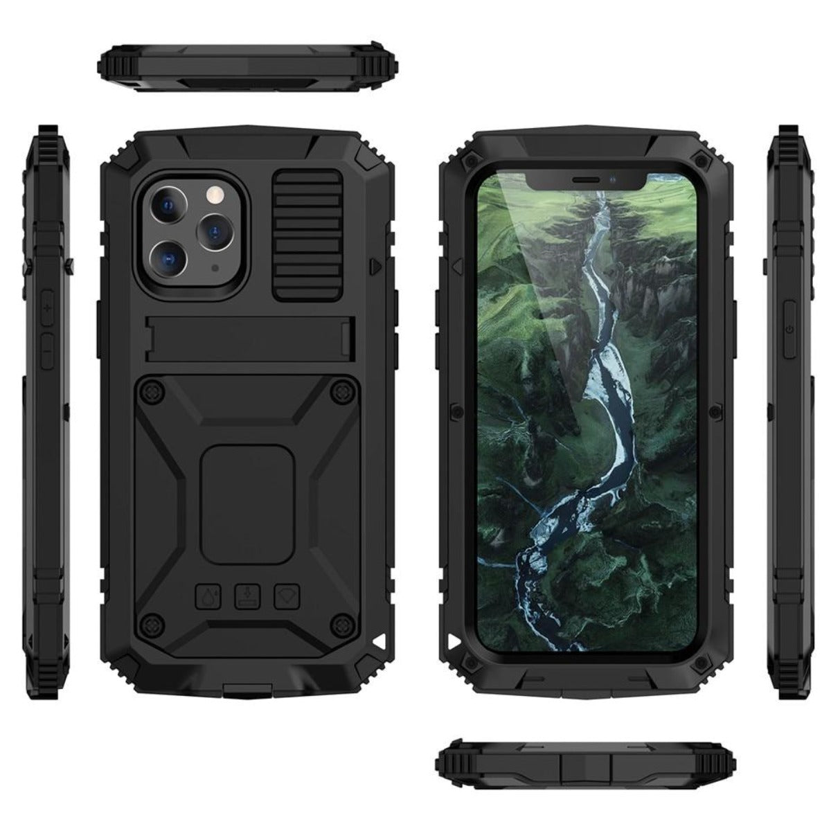 Skanto | Coque en verre trempé anti-choc pour iPhone
