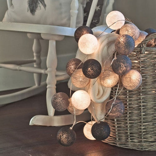 Boule Lumineuse en Coton - LumiBall