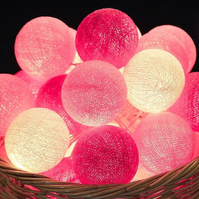 Boule Lumineuse en Coton - LumiBall