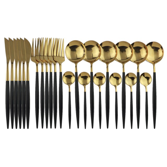 Ensemble de couverts 24 pièces