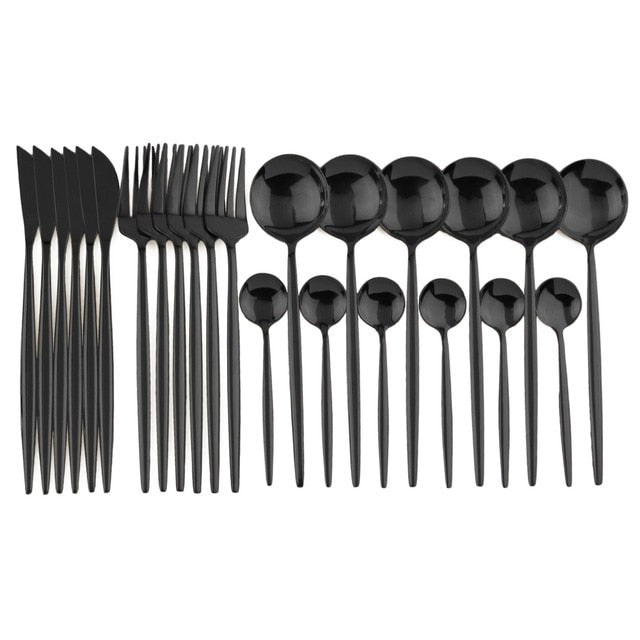 Ensemble de couverts 24 pièces