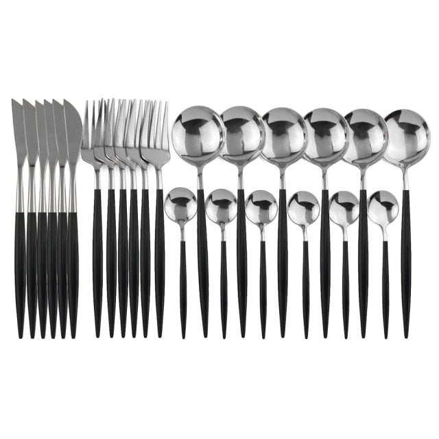 Ensemble de couverts 24 pièces