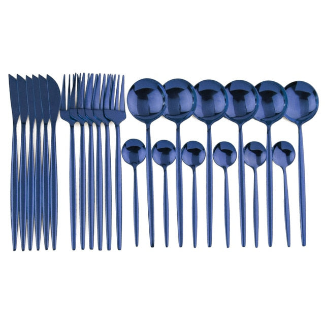 Ensemble de couverts 24 pièces